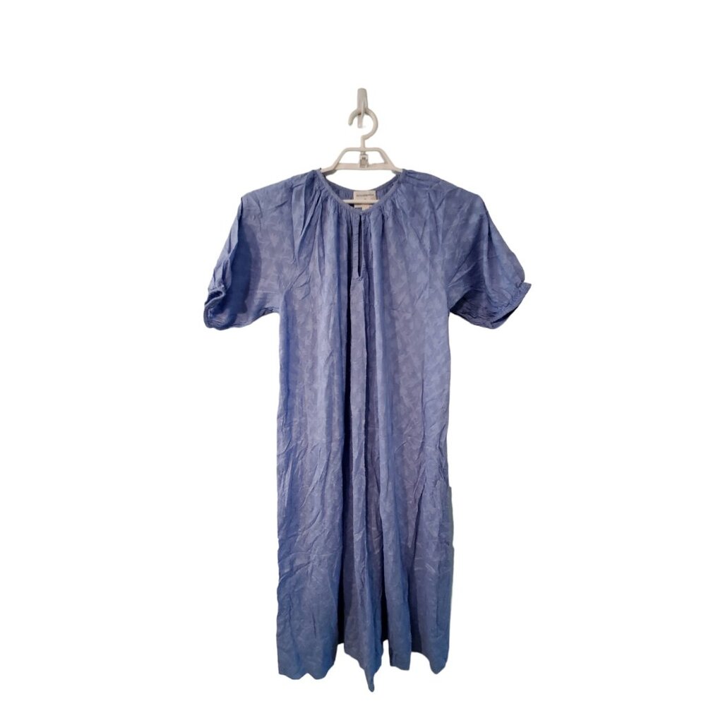 Roller Rabbit X Thefashionguitar swimsuit cover up dress womens Small Norah Blue